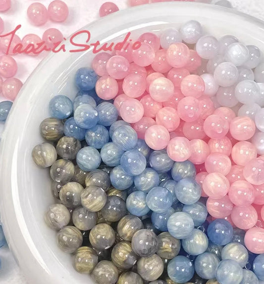 DIY glass Beads Lucxy bags- open in